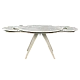 Extendable dining table BOLKOW - gray 04