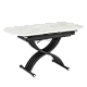 Extendable table with lifting mechanism LESKO - white