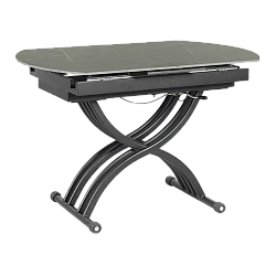 Extendable table with lifting mechanism LESKO - gray