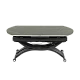 Extendable table with lifting mechanism LESKO - gray