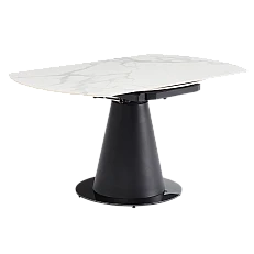 Extendable dining table ROZAN - white