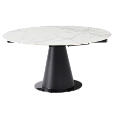 Extendable dining table ROZAN - white