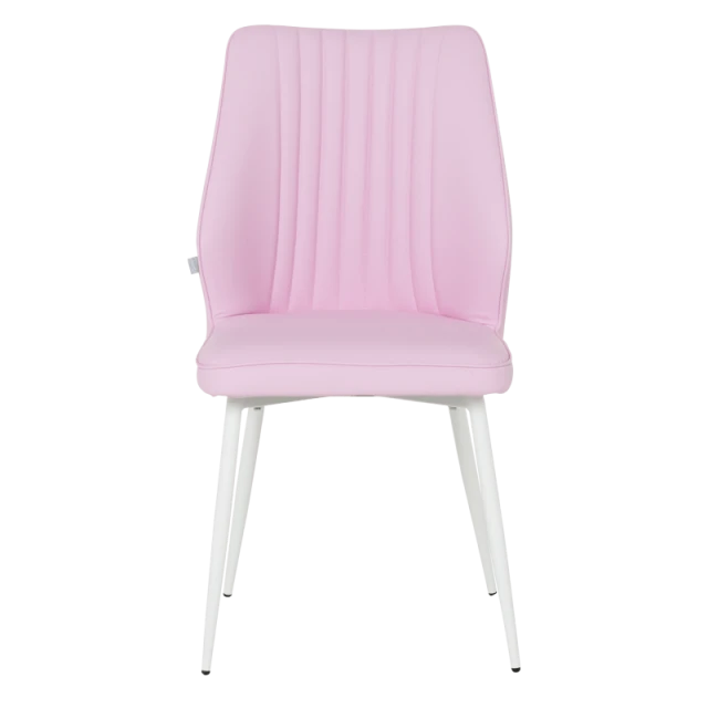 Dining chair LAREDO 3 Y silicone leather - pink 14
