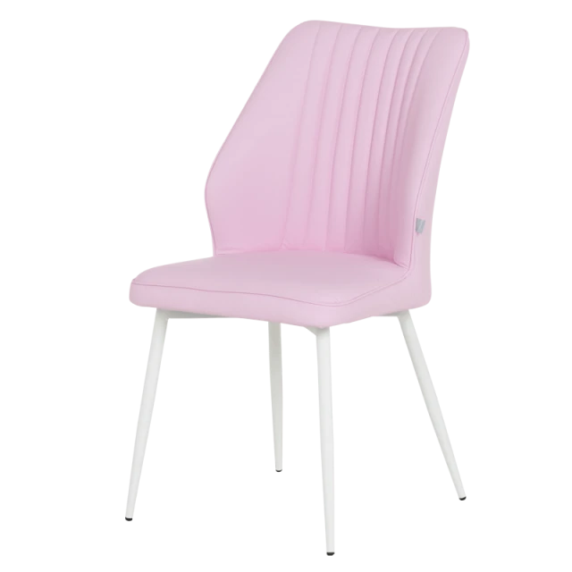 Dining chair LAREDO 3 Y silicone leather - pink 14