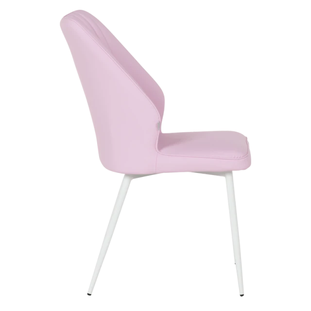 Dining chair LAREDO 3 Y silicone leather - pink 14