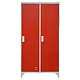 Metal cabinet Carmen CR-1602 KZ - Gray / red