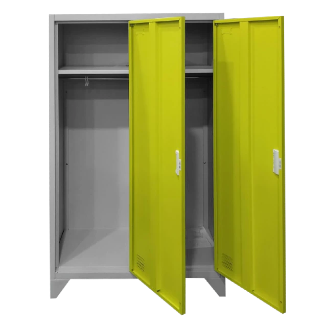 Metal cabinet Carmen CR-1602 KZ - Gray / yellow