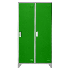 Metal cabinet Carmen CR-1602 KZ - Gray / green