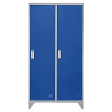 Metal cabinet Carmen CR-1602 KZ - Gray / blue
