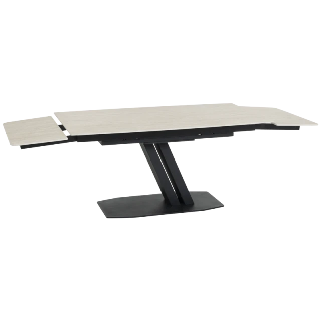 Extendable dining table ARAGUA - maple