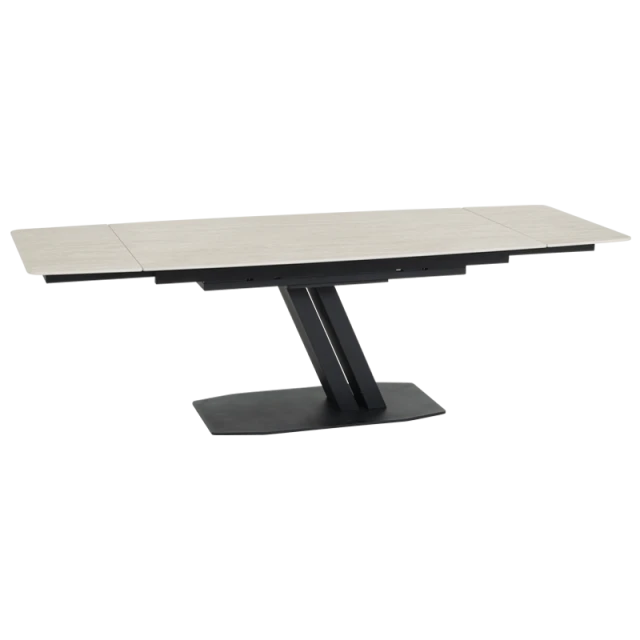 Extendable dining table ARAGUA - maple