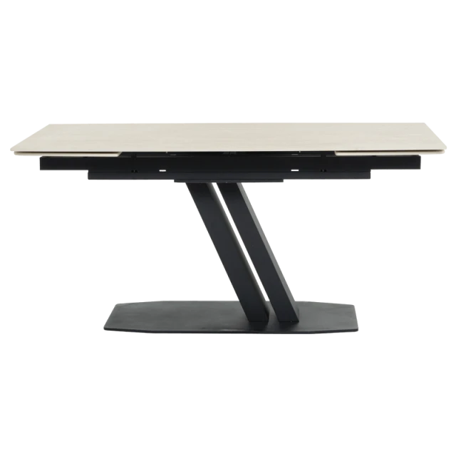 Extendable dining table ARAGUA - maple