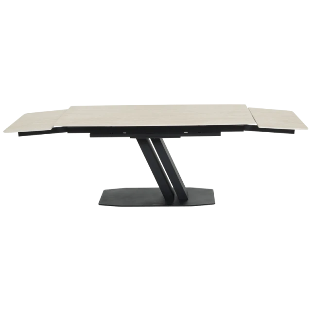 Extendable dining table ARAGUA - maple