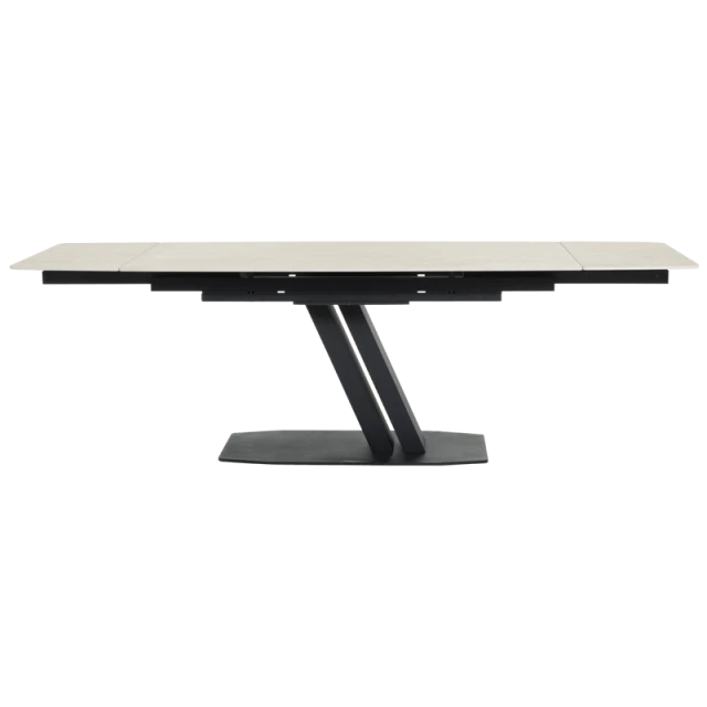 Extendable dining table ARAGUA - maple