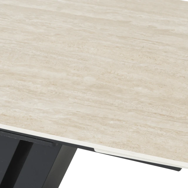 Extendable dining table ARAGUA - maple