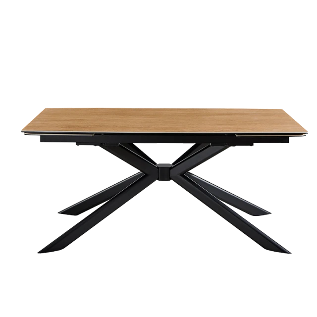 Extendable dining table ANACO - beech