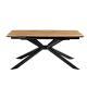 Extendable dining table ANACO - beech