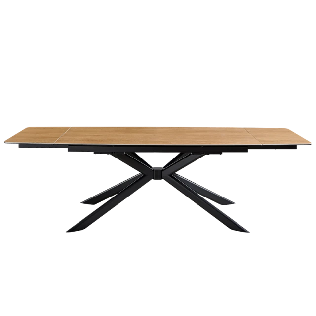Extendable dining table ANACO - beech