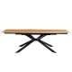 Extendable dining table ANACO - beech