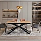 Extendable dining table ANACO - beech