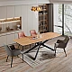 Extendable dining table ANACO - beech