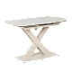 Extendable dining table MATEO - cream
