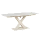 Extendable dining table MATEO - cream
