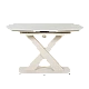Extendable dining table MATEO - cream