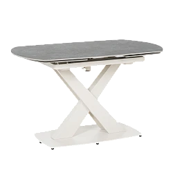 Extendable dining table MATEO - gray