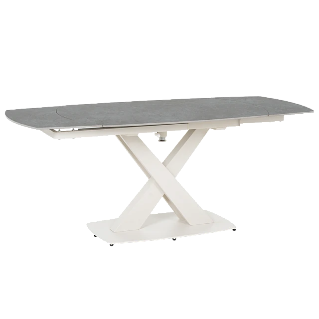 Extendable dining table MATEO - gray