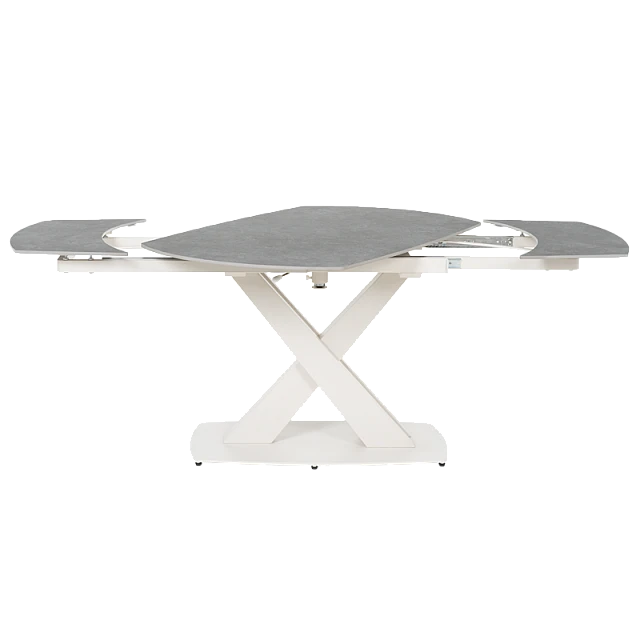 Extendable dining table MATEO - gray