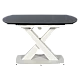 Extendable dining table MATEO - black