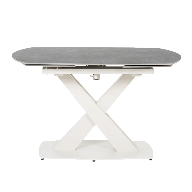 Extendable dining table MATEO - gray