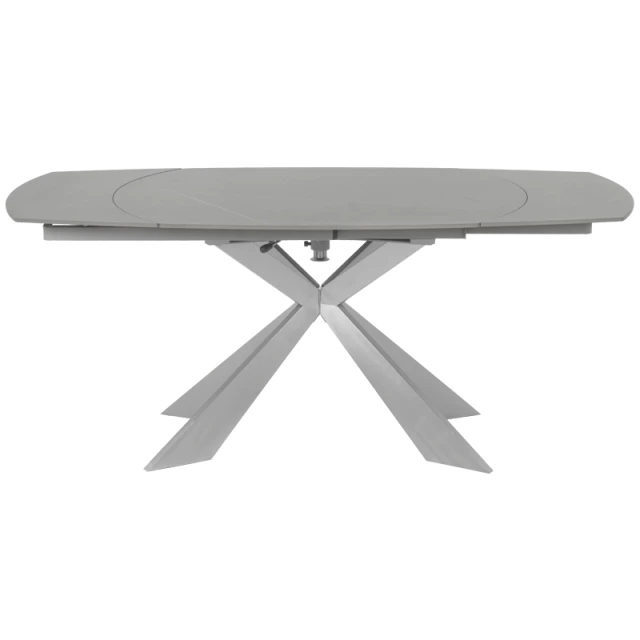 Extendable dining table ISLA - gray