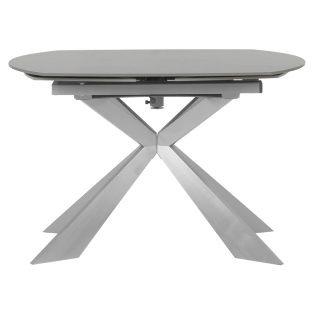 Extendable dining table ISLA - gray
