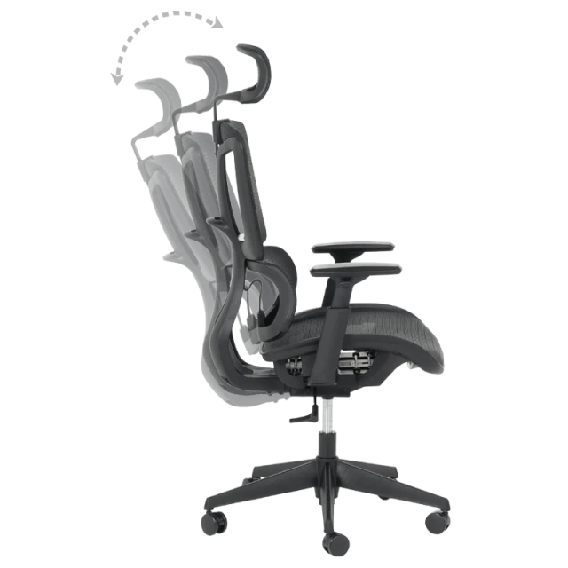 Ergonomic chair BREST - black