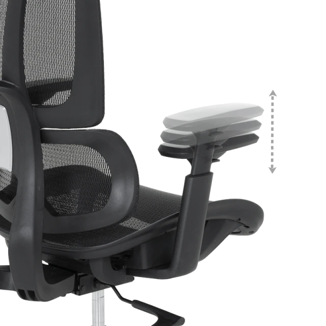 Ergonomic chair BREST - black