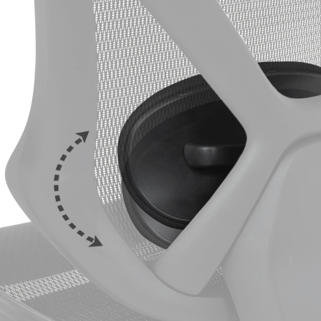 CAEN ergonomic chair - black