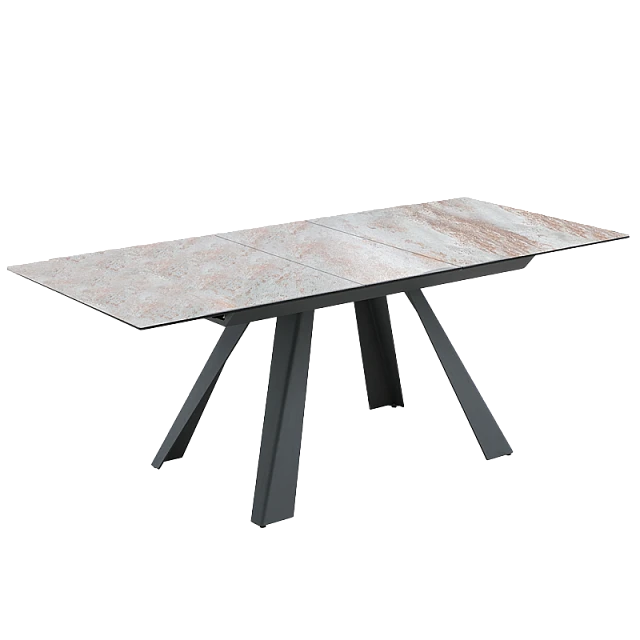 Extendable dining table LASK - stone