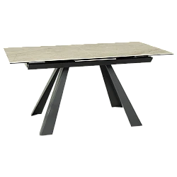 Extendable dining table LASK - gray
