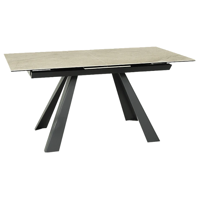 Extendable dining table LASK - gray