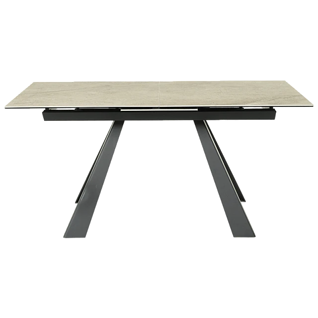 Extendable dining table LASK - gray