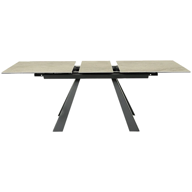 Extendable dining table LASK - gray