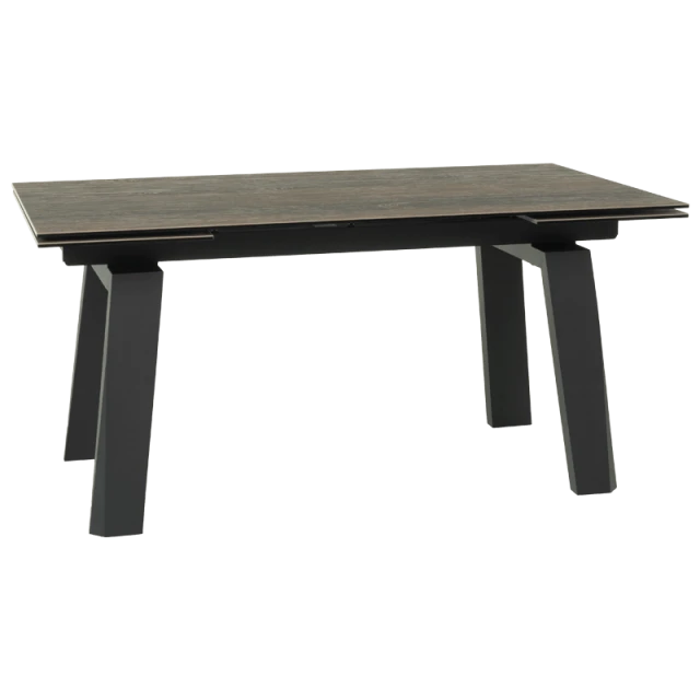 Extendable dining table ILZA - walnut