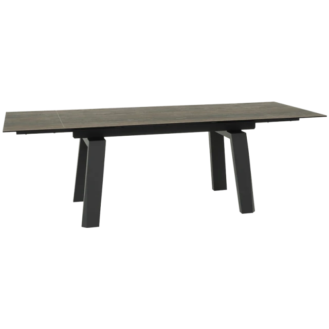 Extendable dining table ILZA - walnut