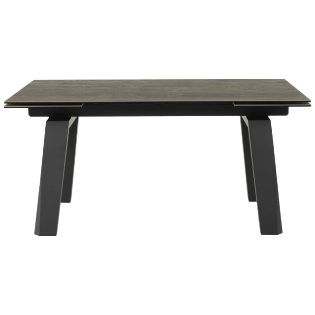 Extendable dining table ILZA - walnut