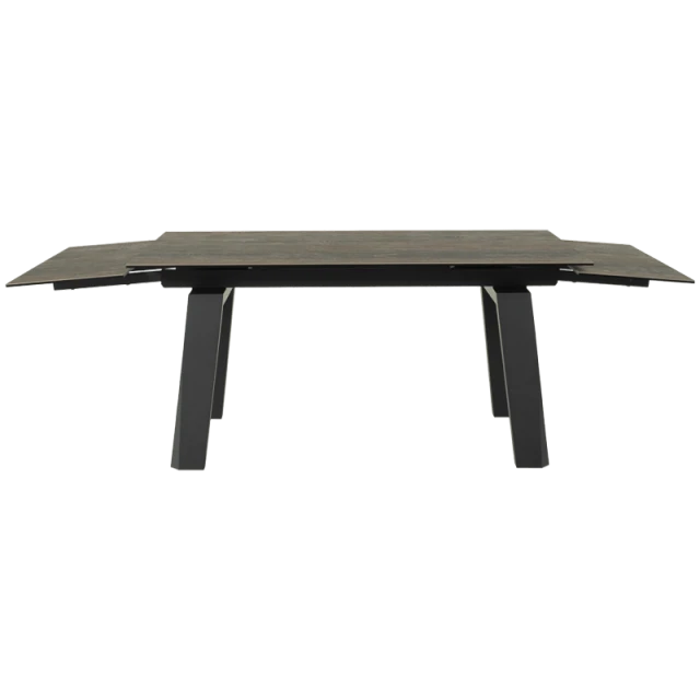 Extendable dining table ILZA - walnut