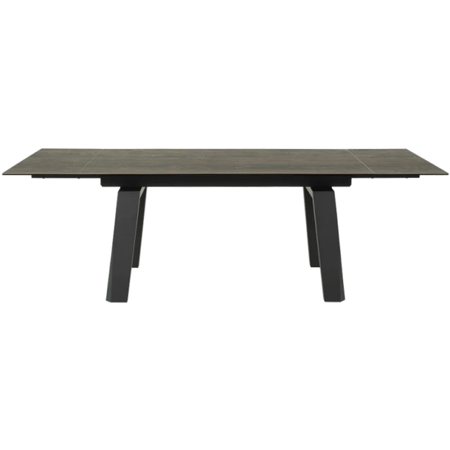 Extendable dining table ILZA - walnut