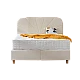 Upholstered bedroom with DELUX PREMIUM mattress 180 x 200 - cream