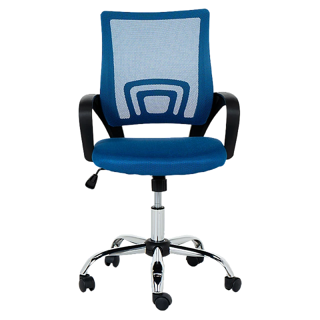 Work office chair Carmen 7050-1 LUX - blue
